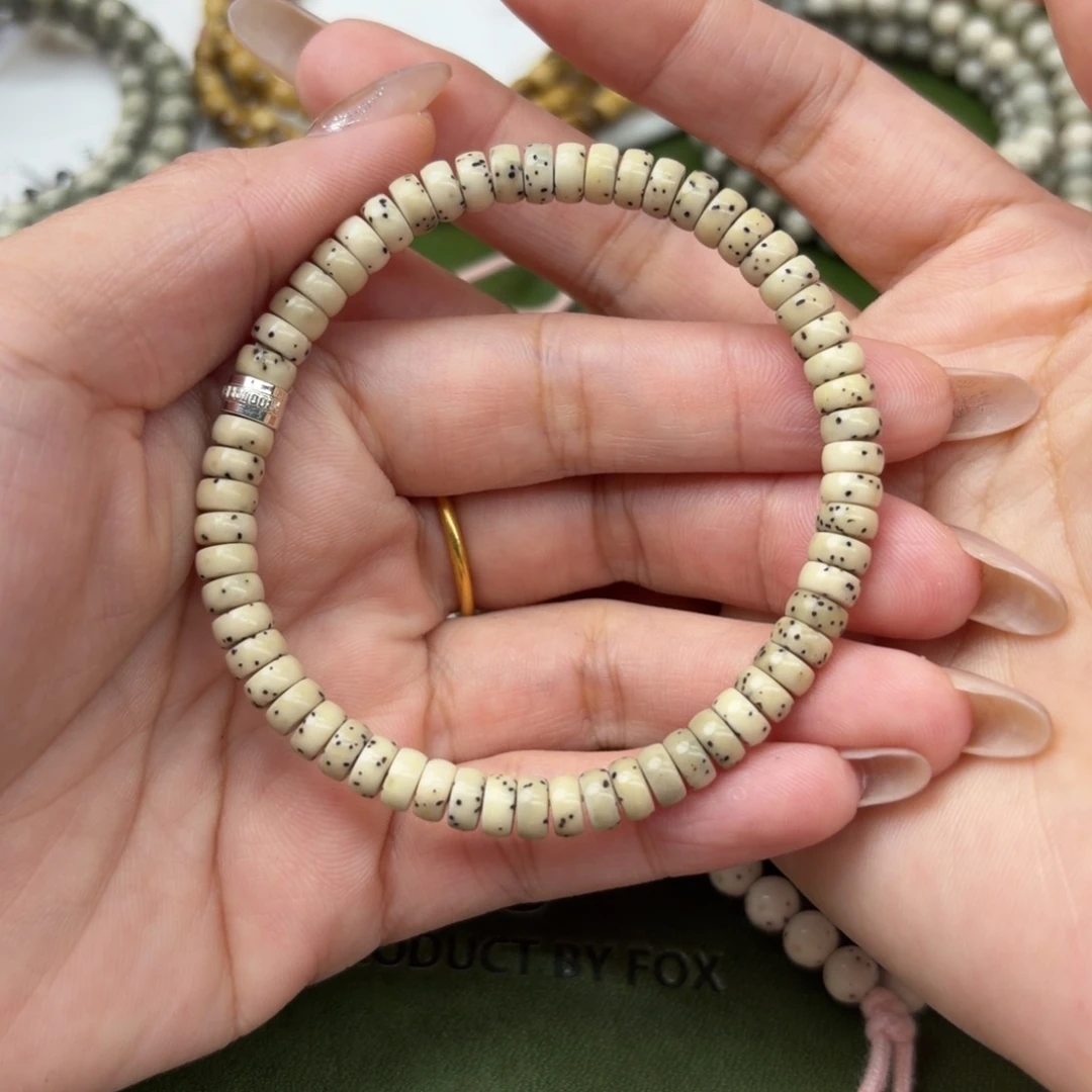 手串星月菩提3*6药片单圈❗️石玉料❗️