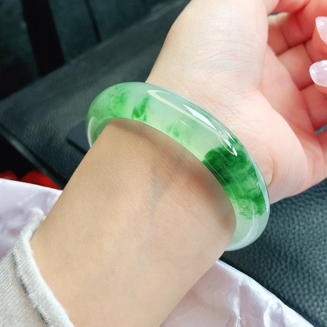 【闪购商品】未镶嵌手镯翡翠缅甸天然a货翡翠