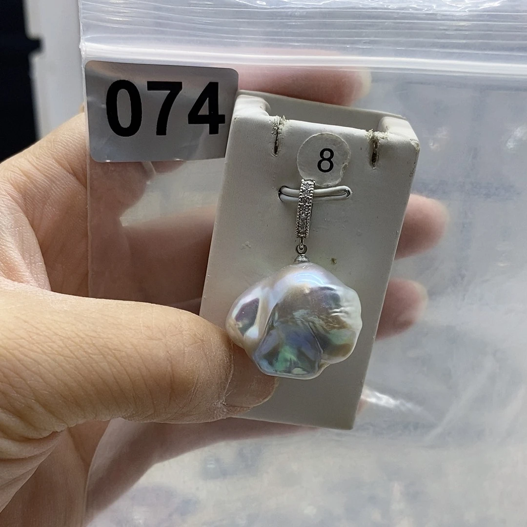 颈饰合金淡水珍珠