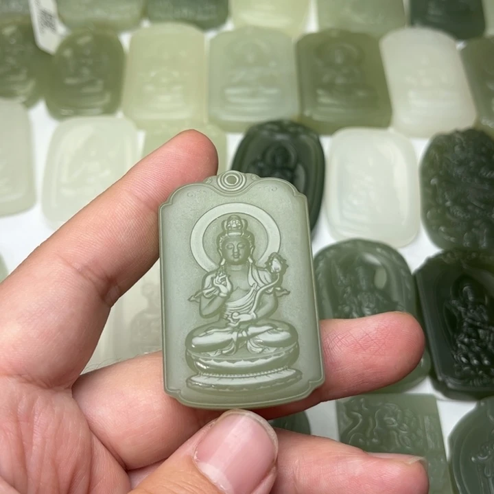 和田玉颈饰未镶嵌妍*