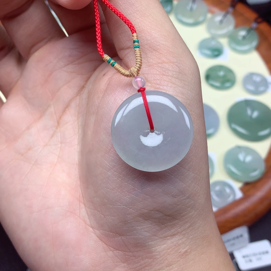 翡翠未镶嵌颈饰吊坠25.5/5.2mm