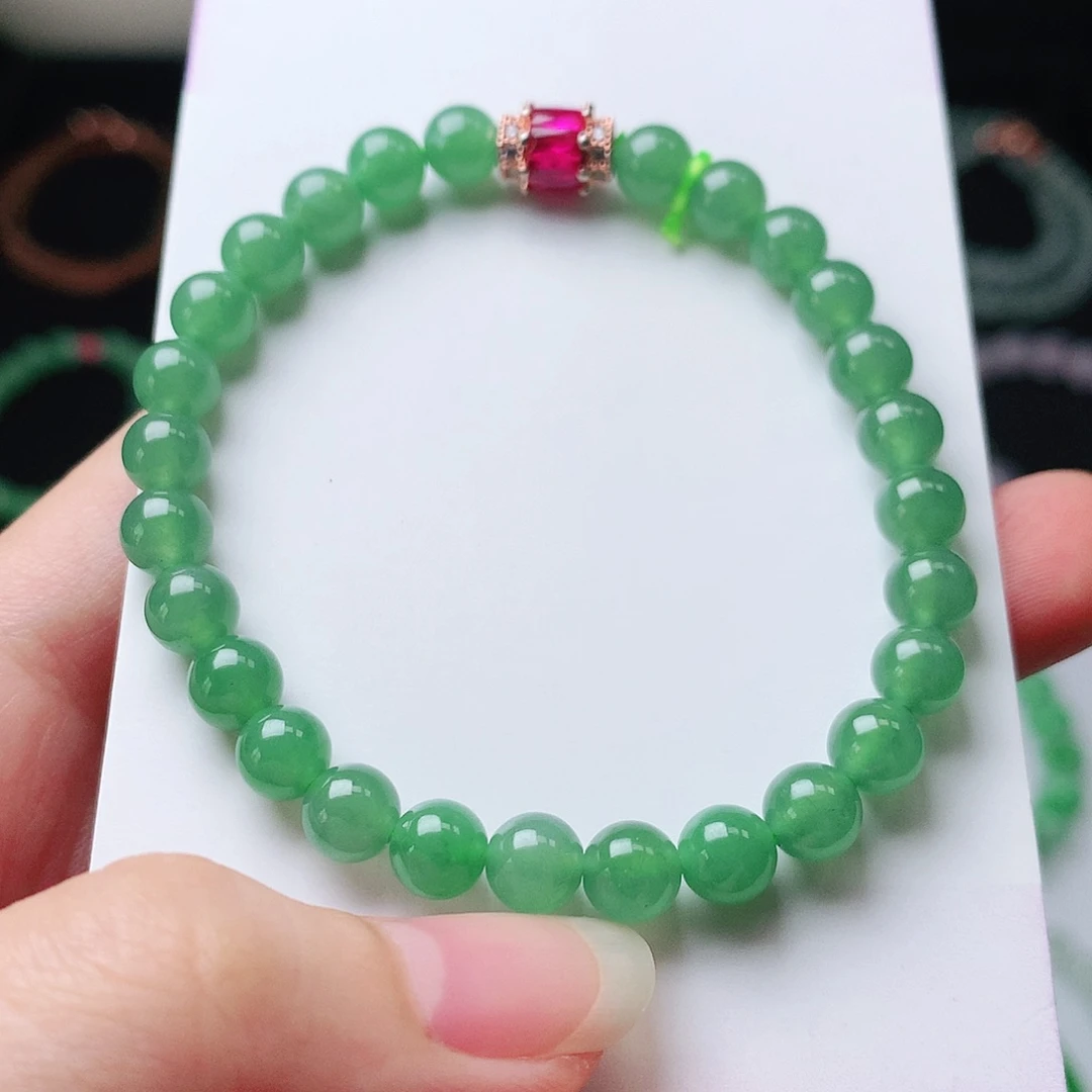 翡翠未镶嵌手链翡翠