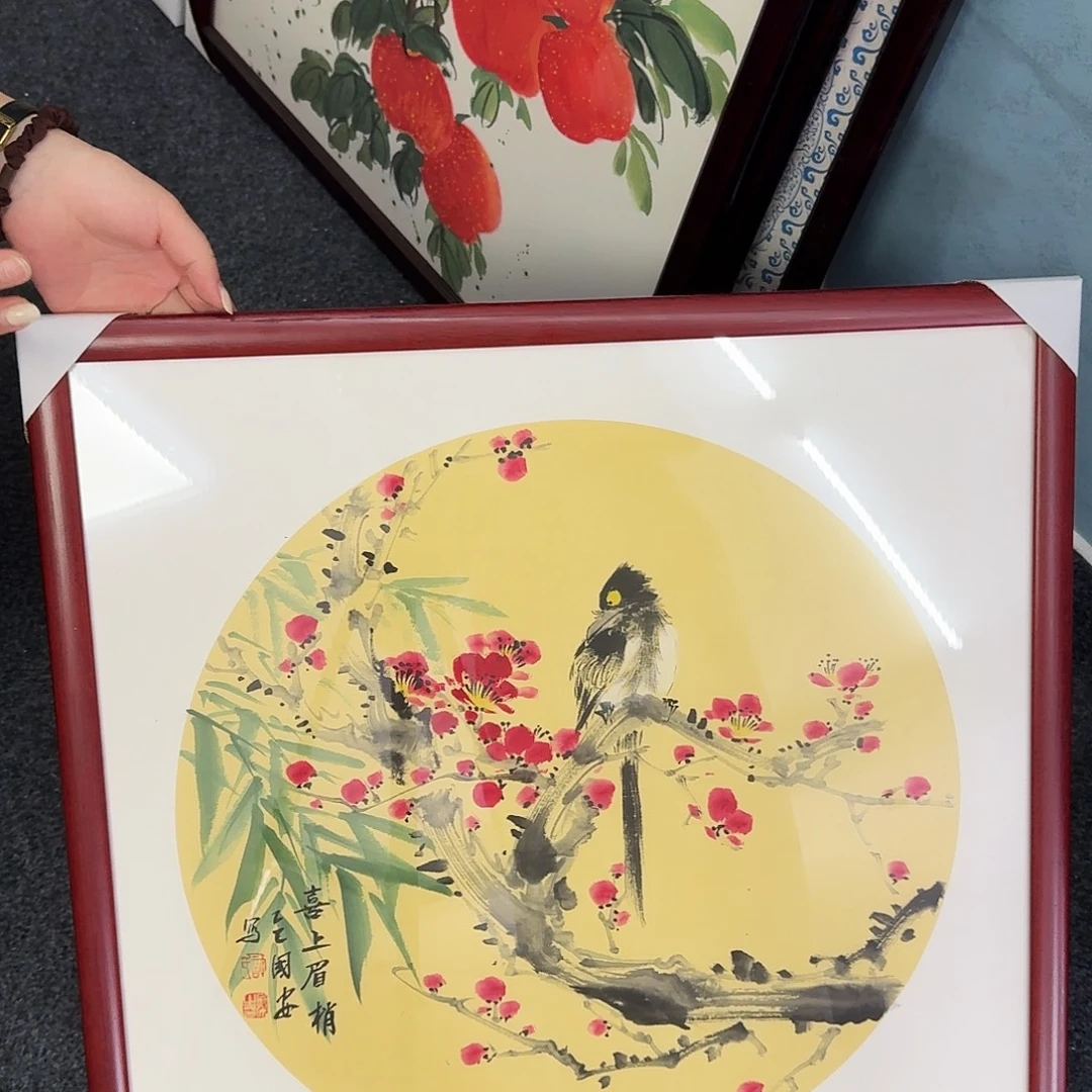 纯手绘年画好作品