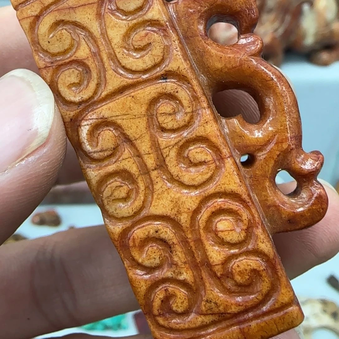 未镶嵌和田玉（糖玉）珠宝奇石