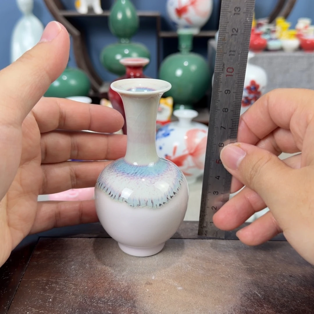 陶瓷手工小花器摆件