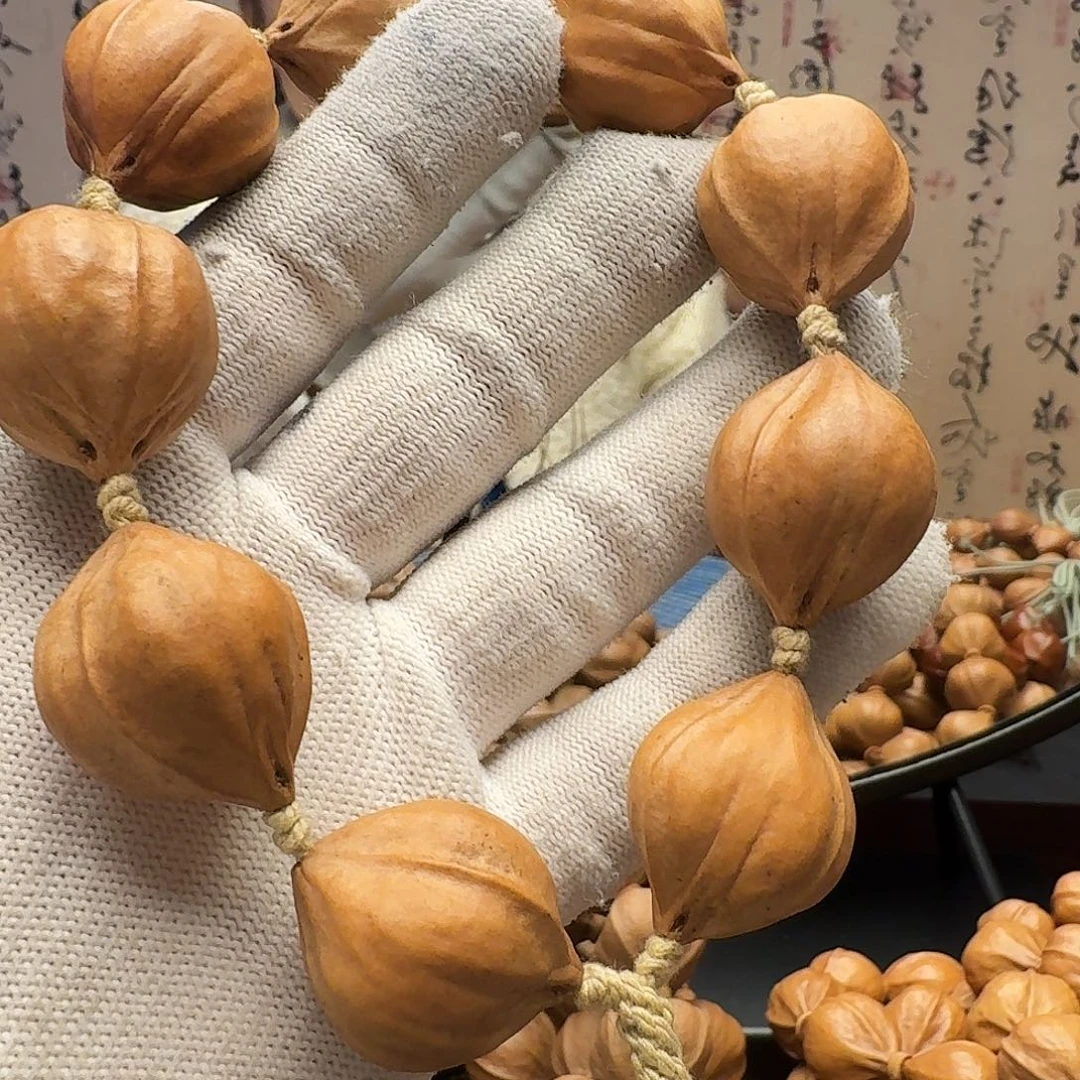 橄榄核手串水晶核