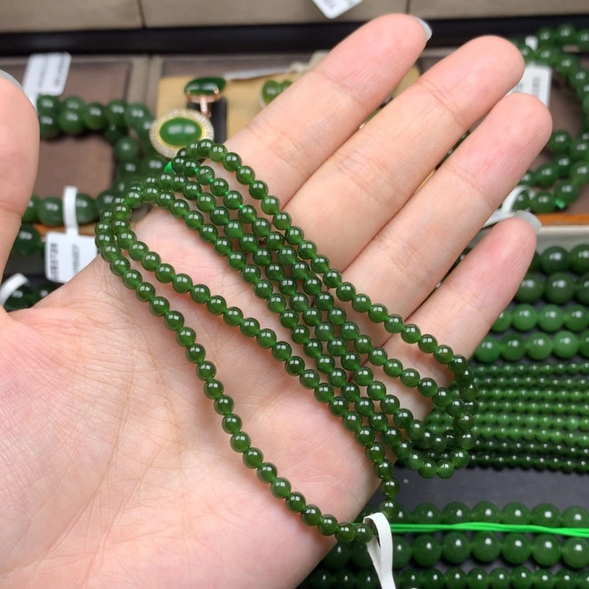 【闪购商品】颈饰未镶嵌和田玉（碧玉）金****）4m