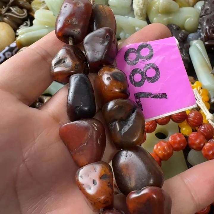 玛瑙/玉髓未镶嵌颈饰