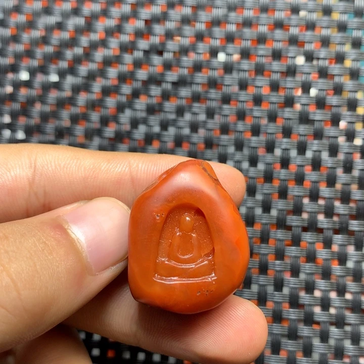 南红玛瑙未镶嵌吊坠(不含链)
