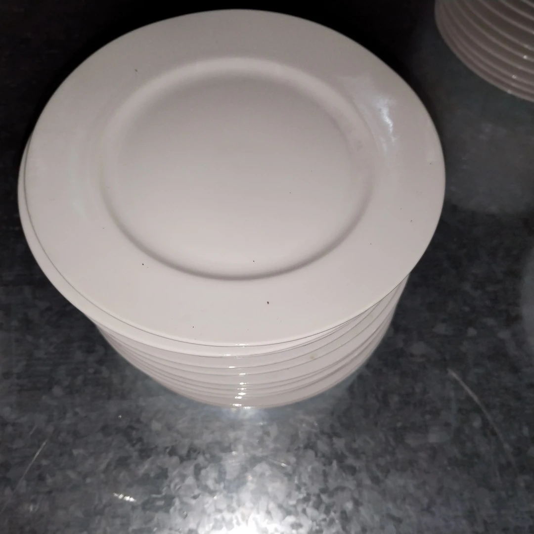 日本白瓷中平盘尺寸如图老货不退换介意勿拍