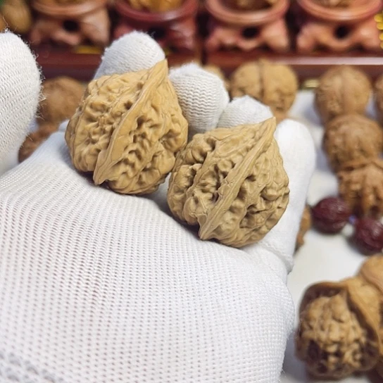 ****️核桃黄皮麻核桃文玩核桃