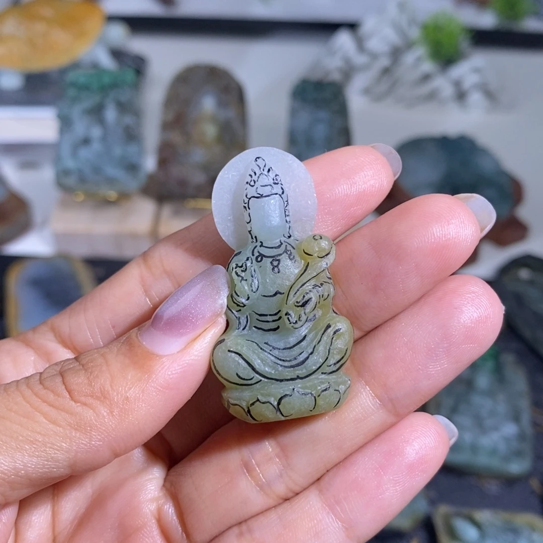 窝***福定制翡翠未镶嵌缅甸天然A货翡翠