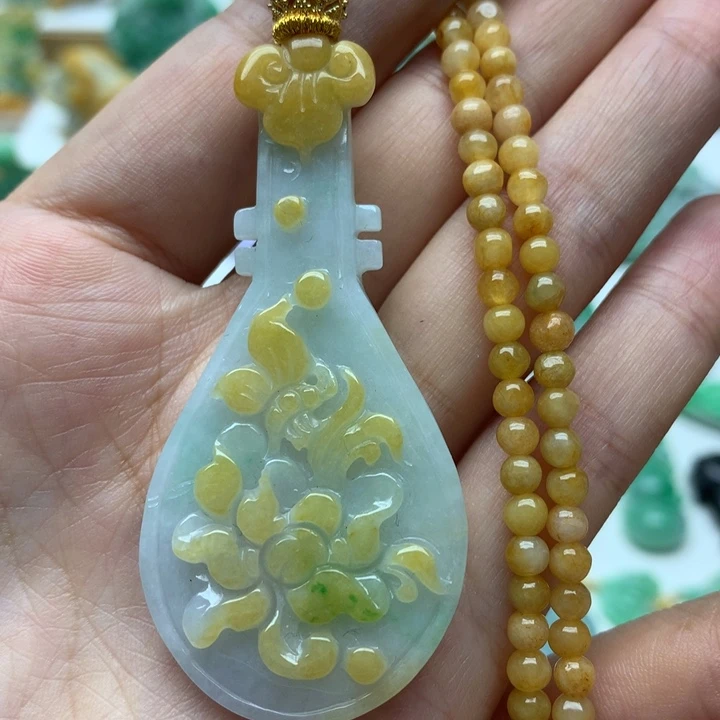颈饰未镶嵌翡翠翡翠
