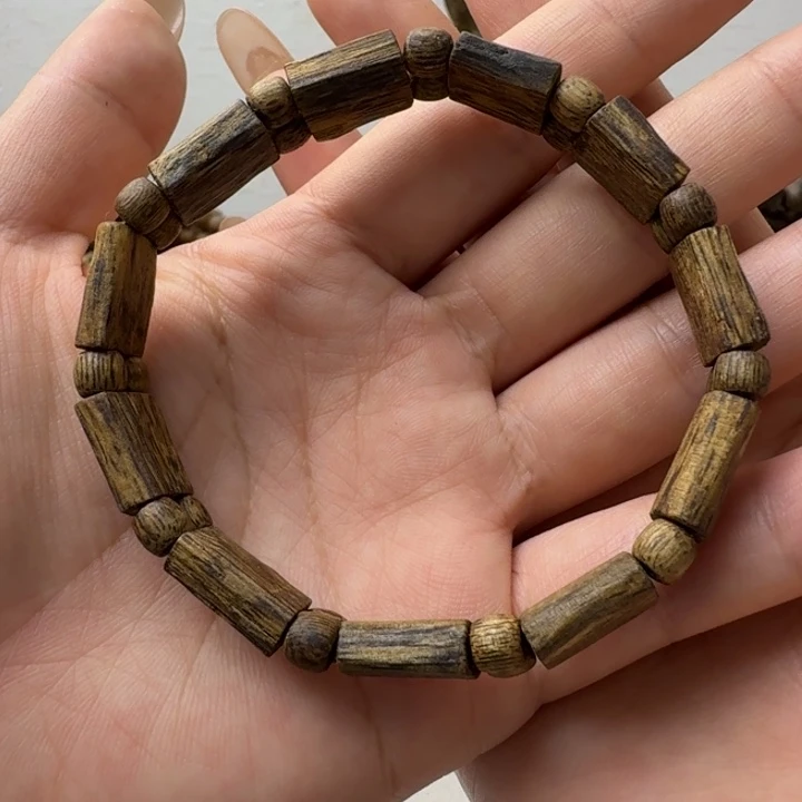 沉香碎屑沉香奇楠沉香双排珠