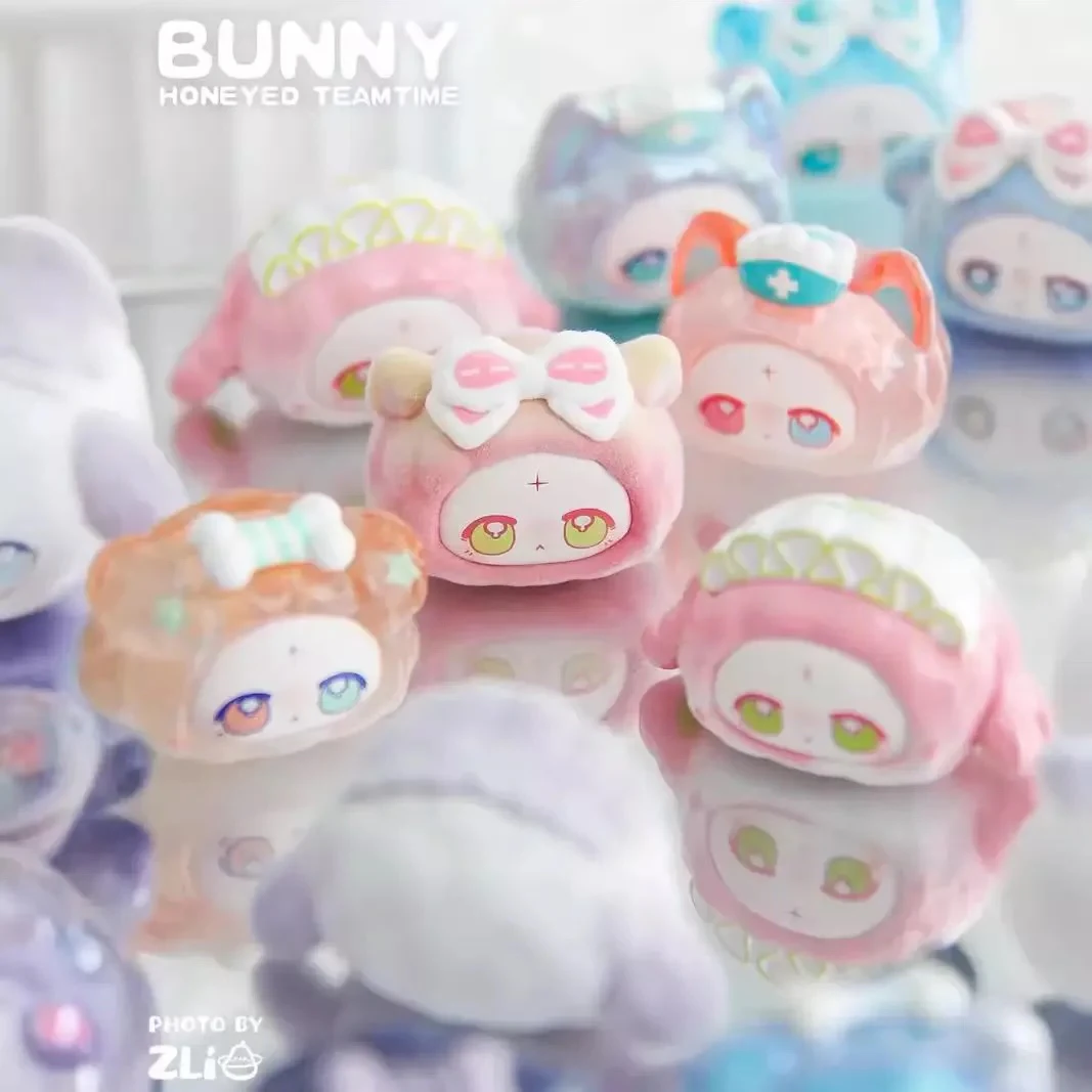 【拆盒】BUNNY白日梦甜心茶会萌粒mini系列-兮兮潮玩玩具摆件盲袋