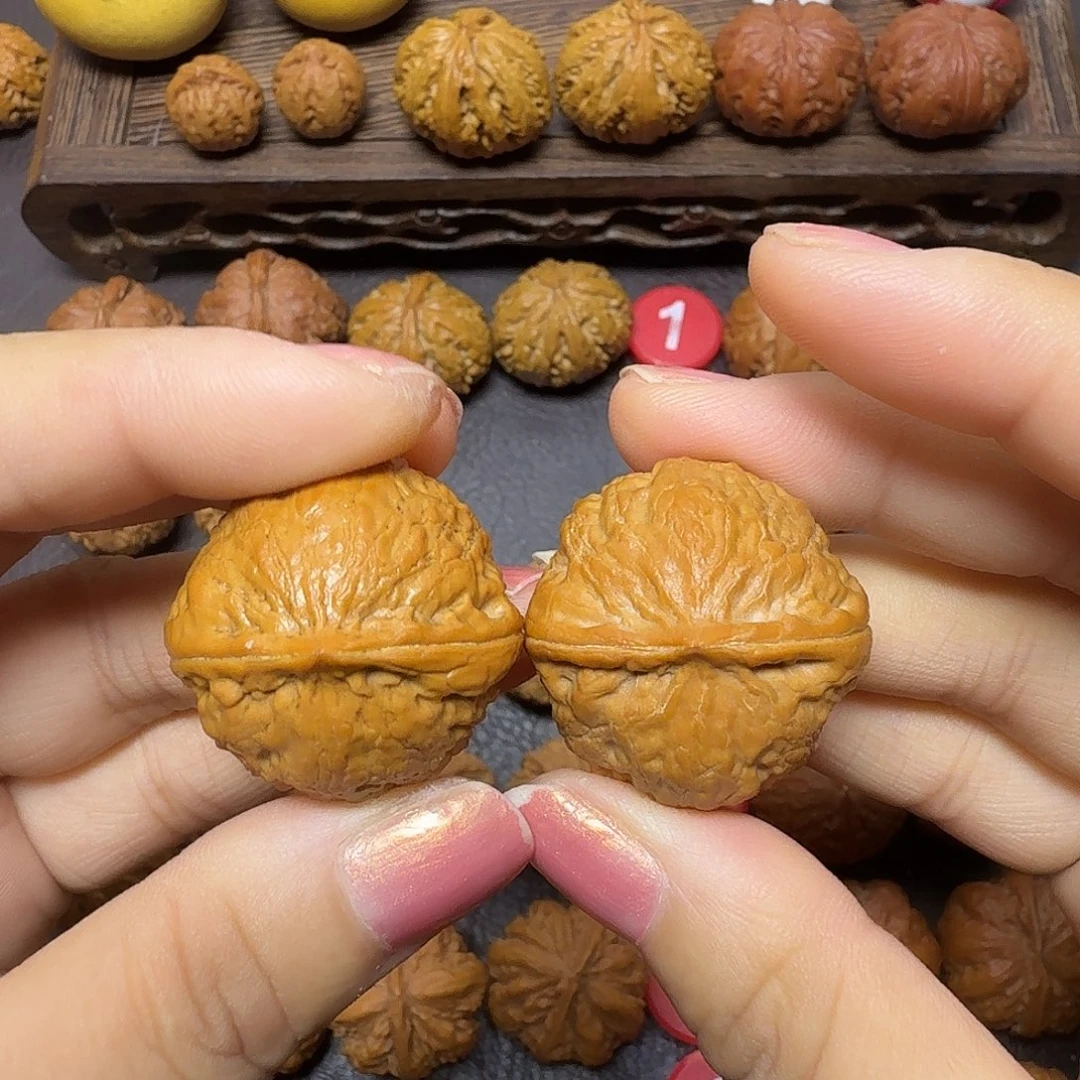 把件文玩核桃31尺边肚同尺蛇皮球003