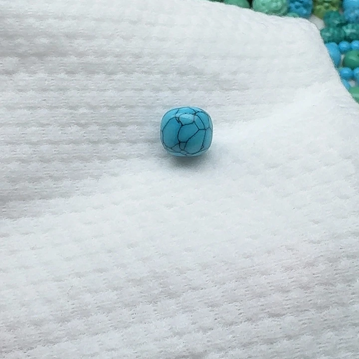 尺寸12/11➕蓝网花纹 老型珠 单珠一颗