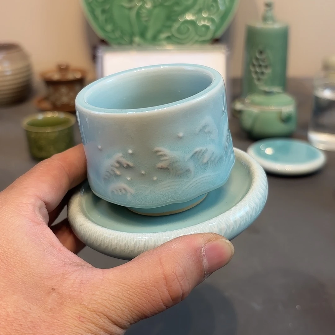 瓷片龙泉青瓷福利青瓷