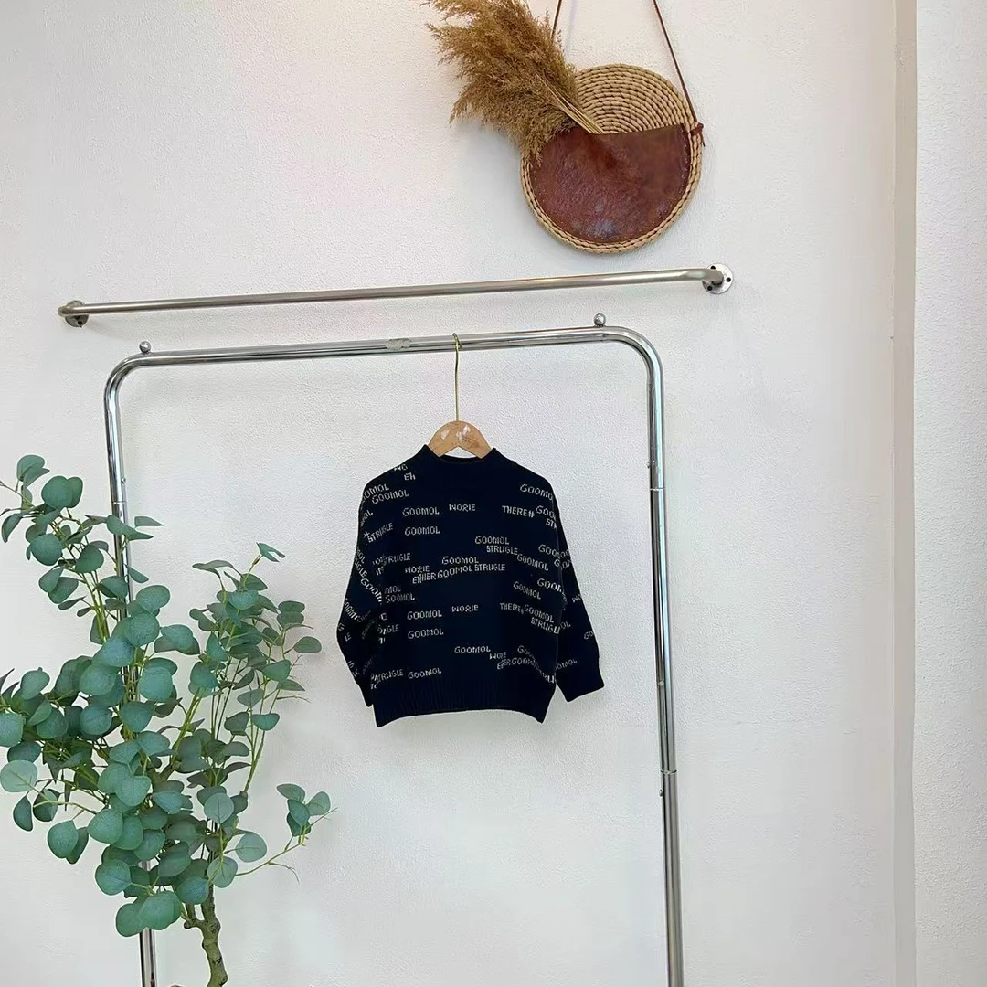 7075个黑色针织衫