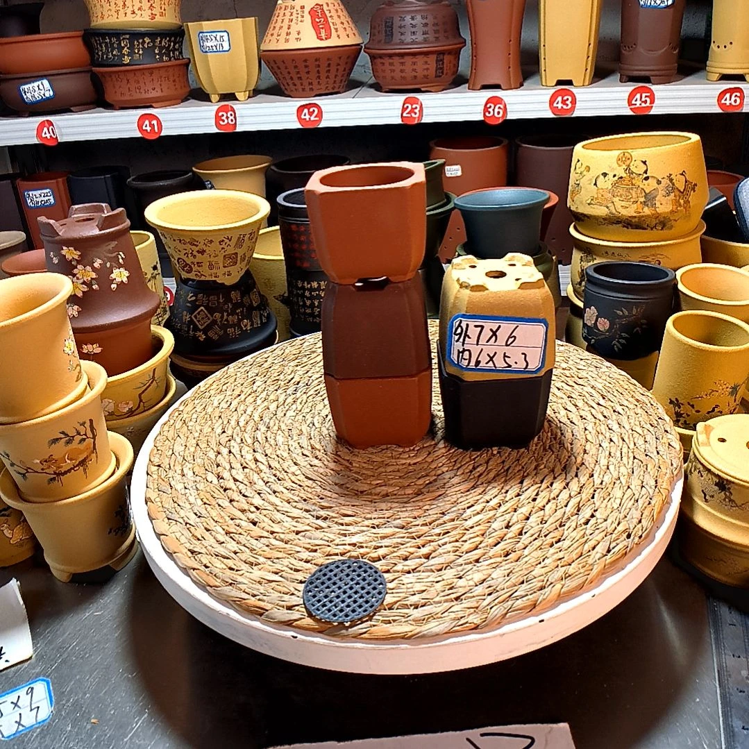 宜兴紫砂紫砂花盆盆紫砂