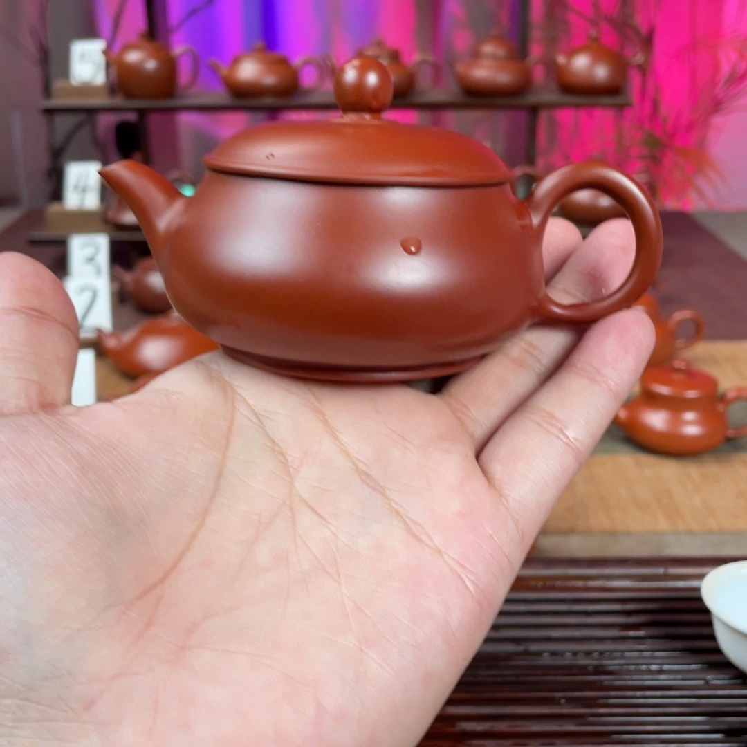 紫砂茶壶精工超薄明炉120cc