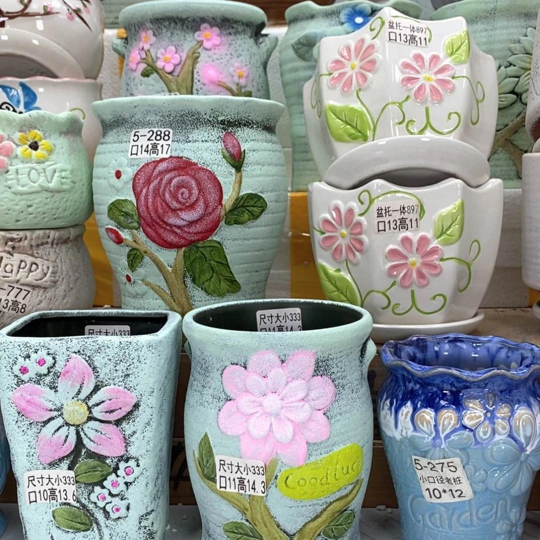 @夏西陶瓷花盆@@5