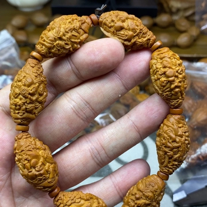 橄榄核手串/手链橄榄核雕工艺手串