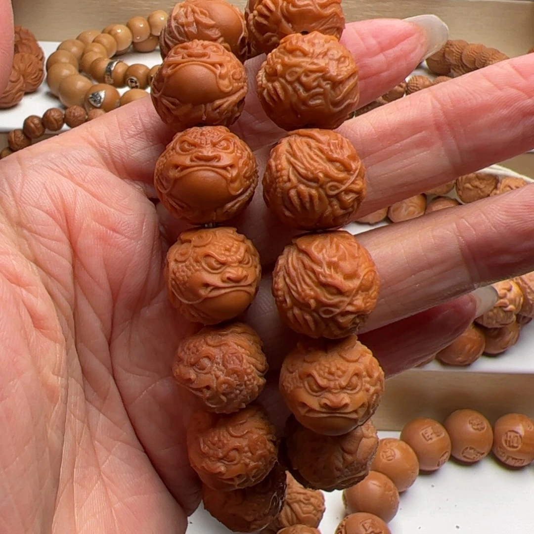 吊坠猴头核桃全品反油龙蛇蟾王16