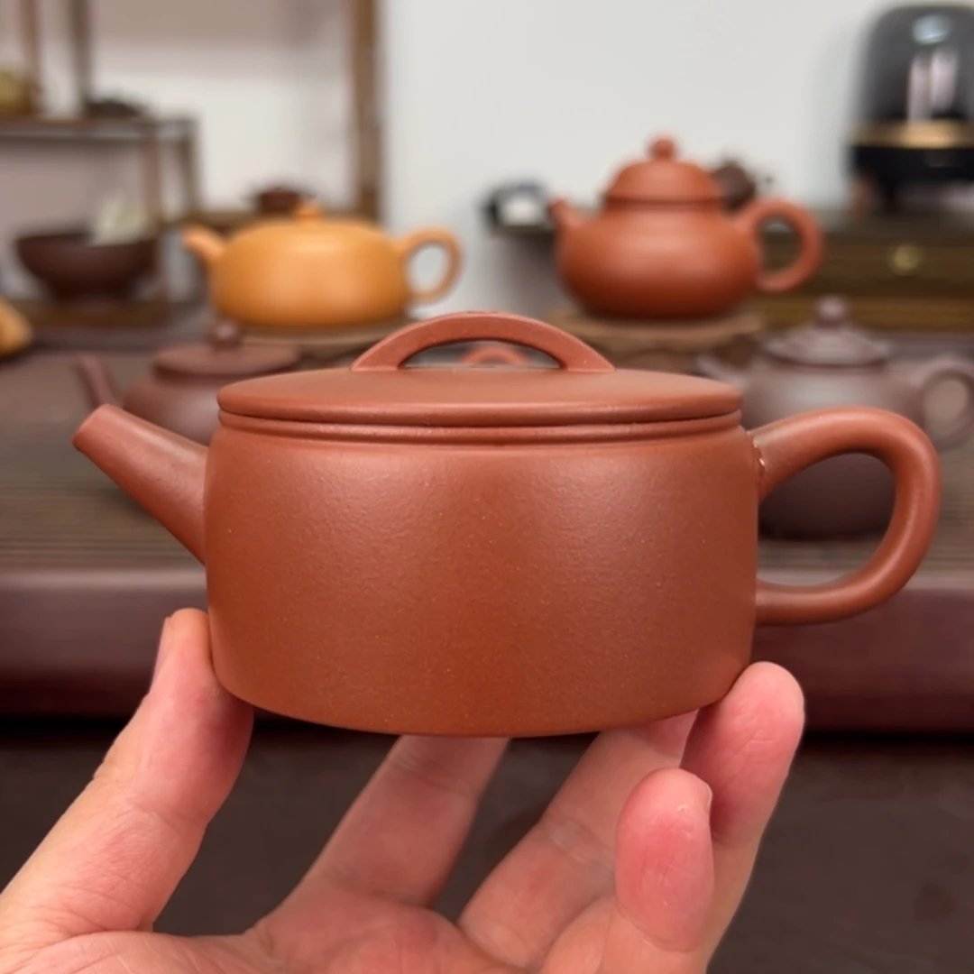紫砂茶壶双十一特价红棕泥 150 毫升