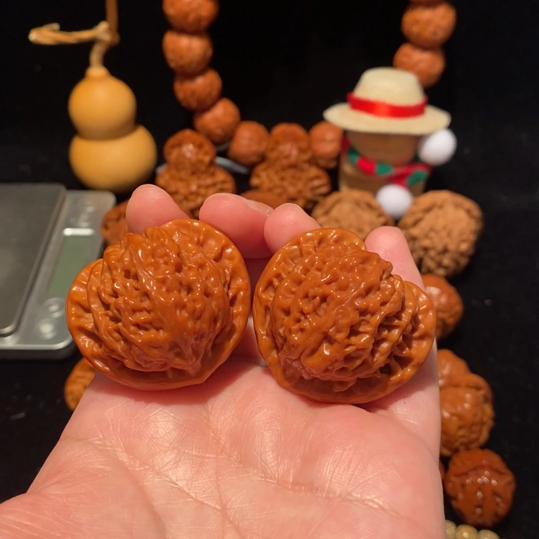 文玩核桃把件39尺宫灯345