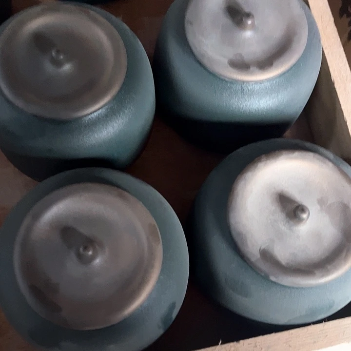 摆件三润陶瓷茶叶罐密封罐