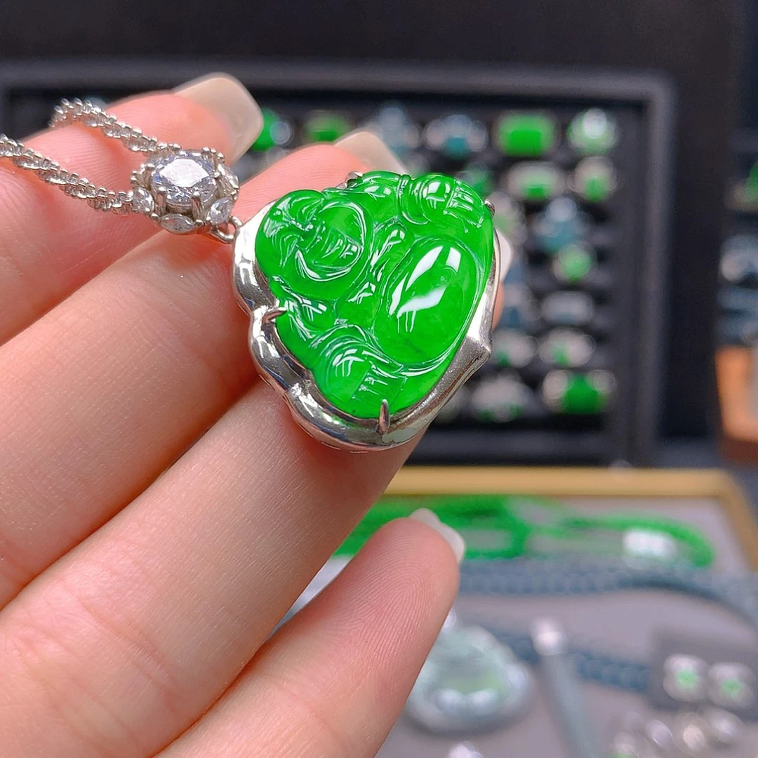 未镶嵌翡翠耳饰天然翡翠