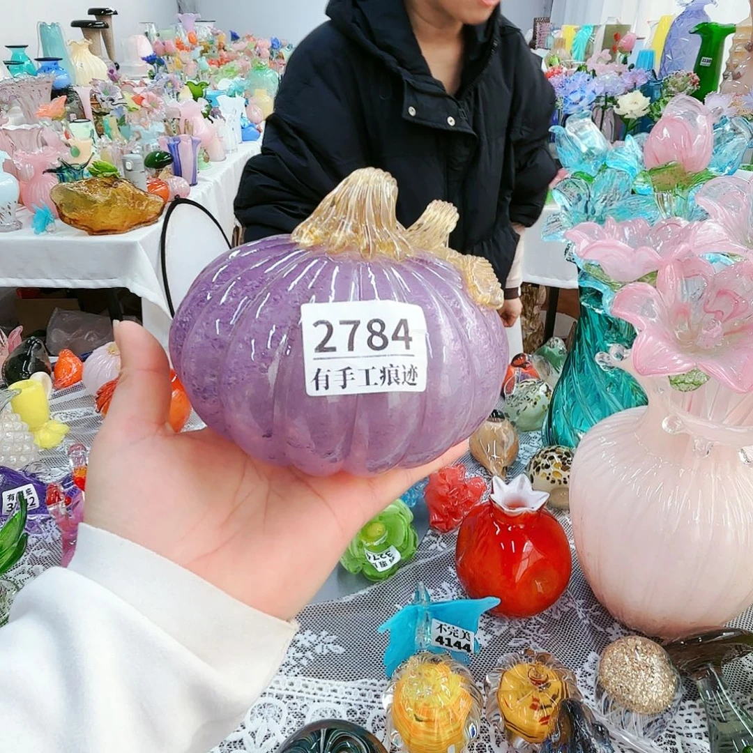 福利不退不换琉璃花瓶艺术品