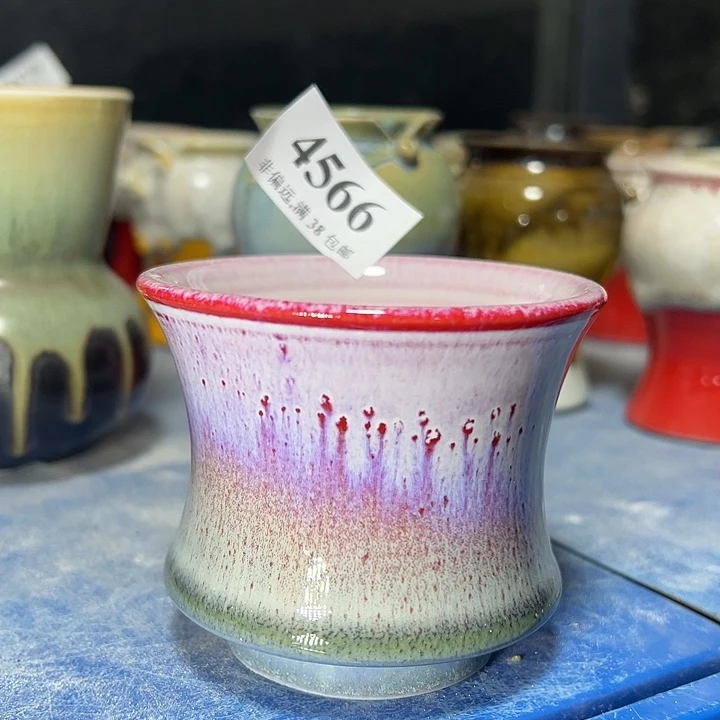 口8高7 手工花盆满30元包邮