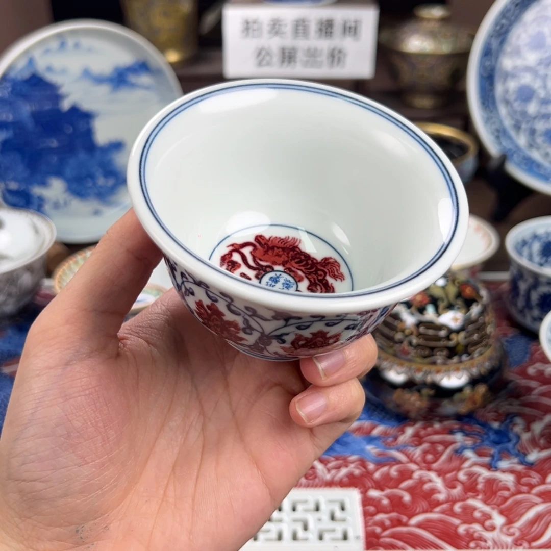 磊***1瓷片景德镇手工手绘陶瓷