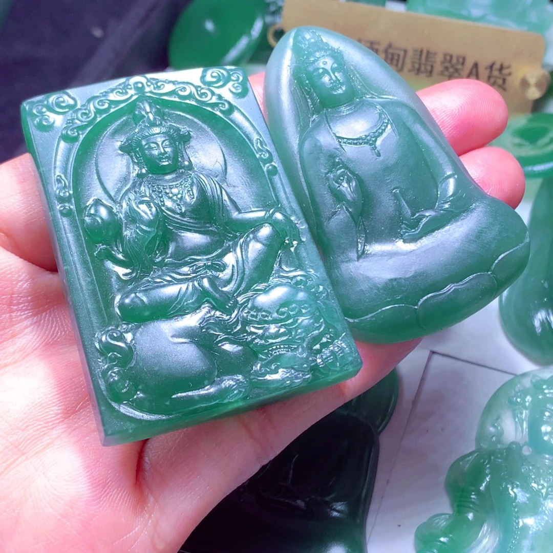 午***光定制翡翠未镶嵌天然