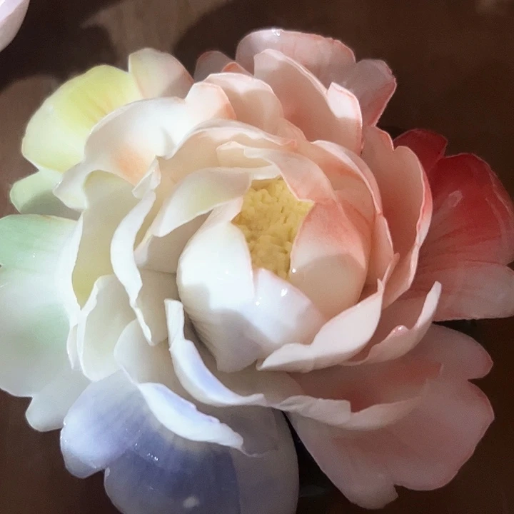 正品直发手工陶瓷花花