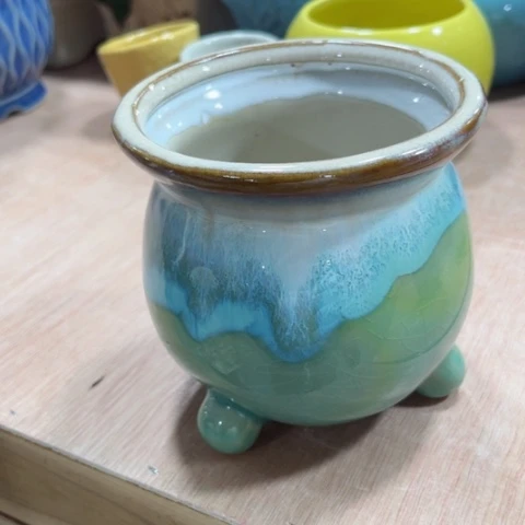 陶瓷满9包邮都是福利盆