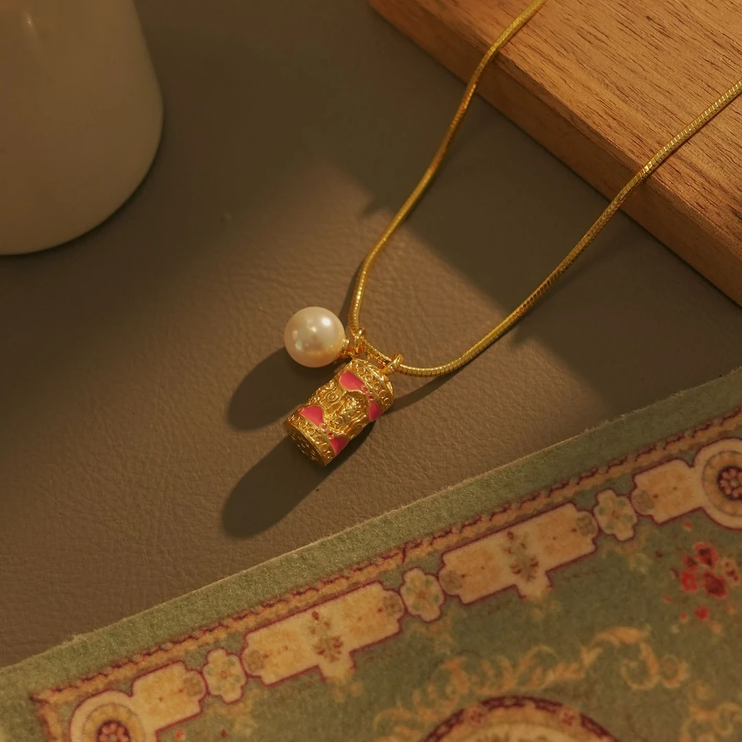 铜合金项链 Dries Criel项链~7141（42+5cm）