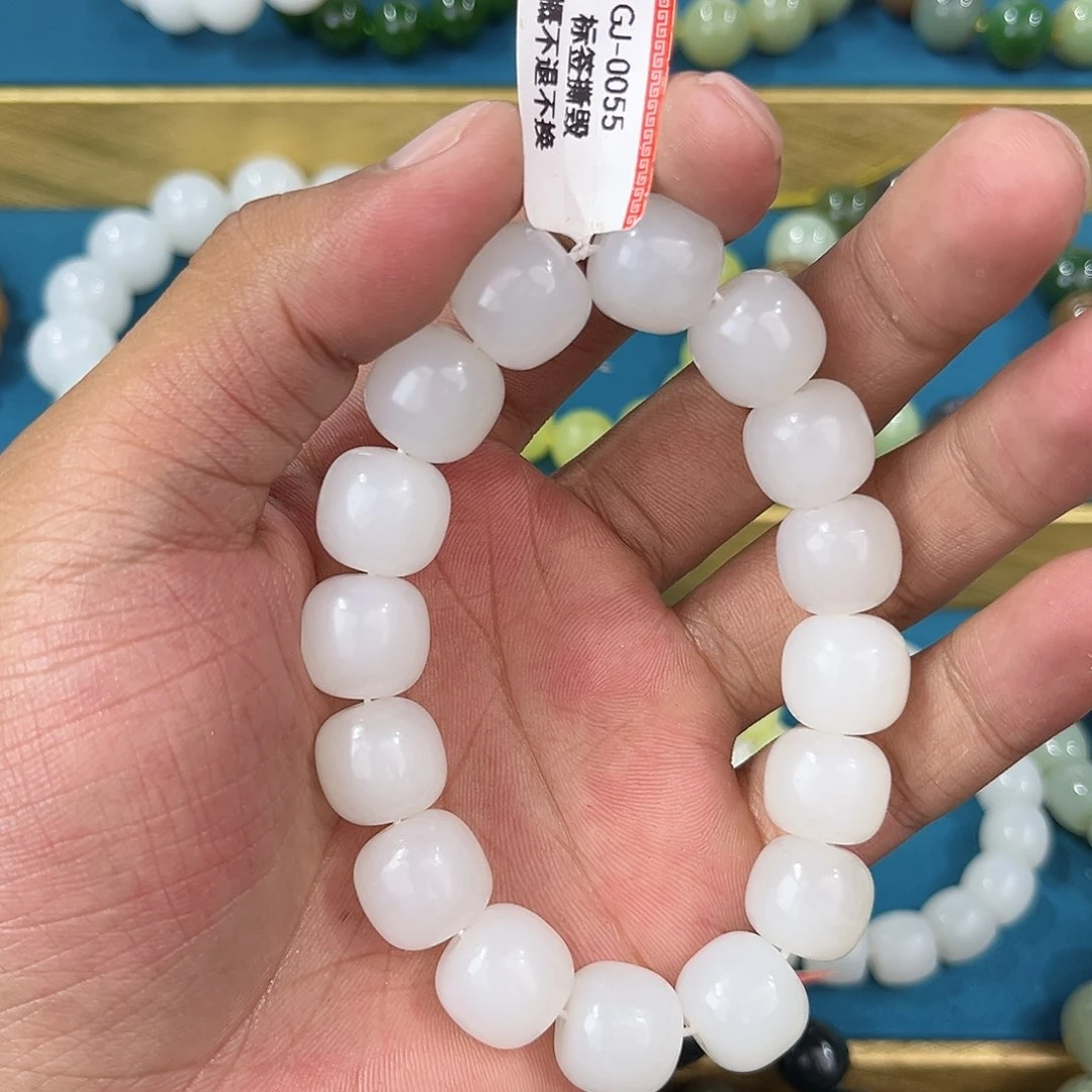 手串未镶嵌和田玉纯天然新疆和田玉05于阗14老型