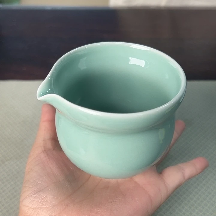 龙泉云间青瓷小米茶器