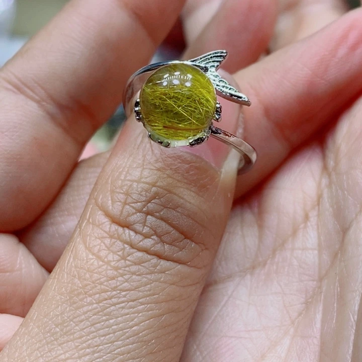 水晶戒指未镶嵌水晶