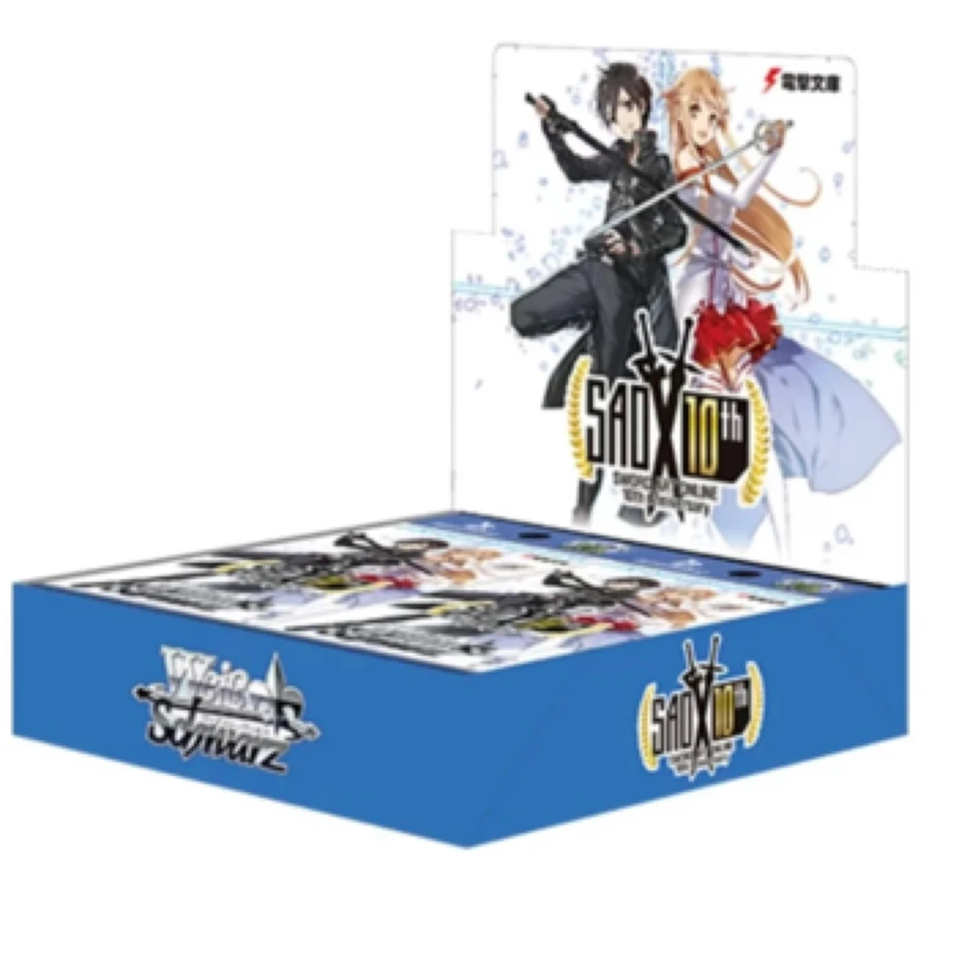 ws 黑白双翼 日版 刀剑神域十周年黑白双翼动漫卡牌补充盒