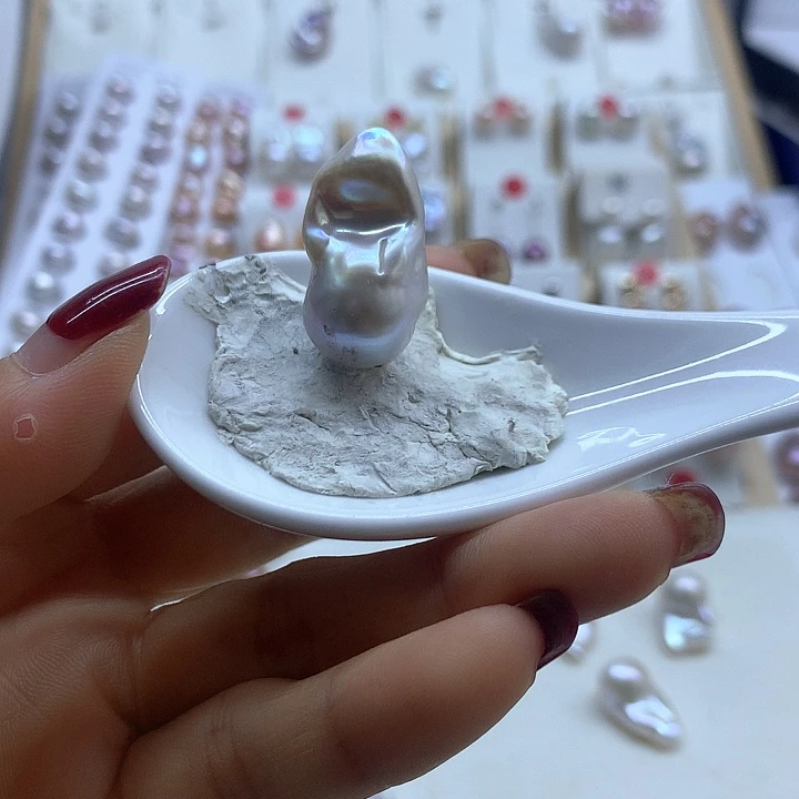 淡水珍珠未镶嵌颈饰螺****9