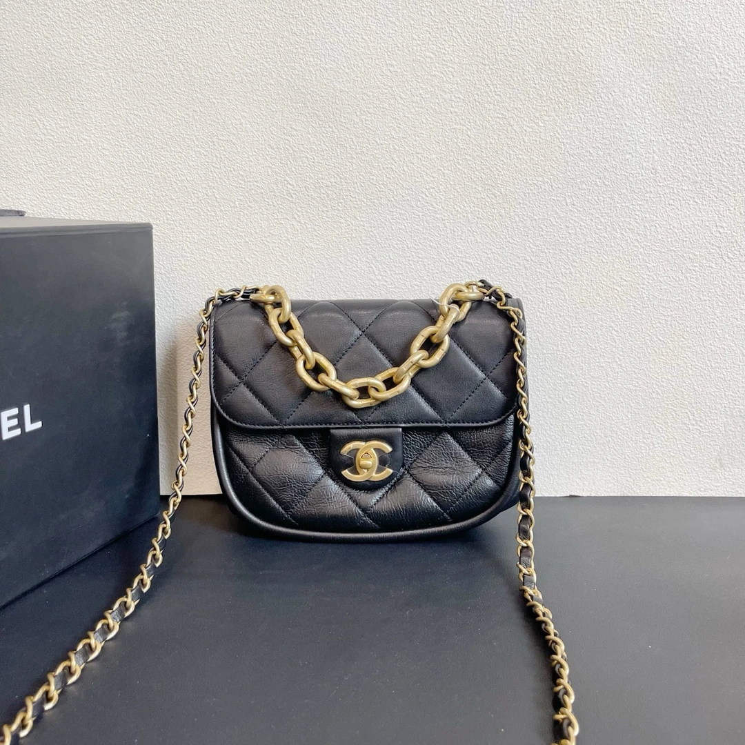 95新 Chanel/香奈儿 98新 奢总管/马鞍包/芯片款