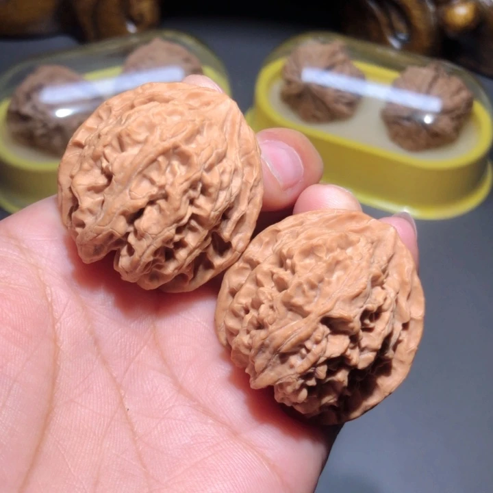 文玩核桃把件37苹果园