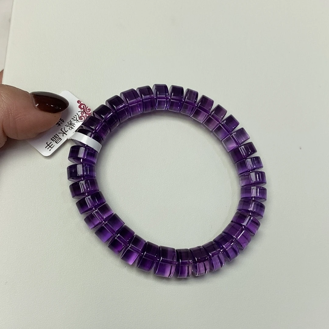 未镶嵌珠宝半成品紫晶?****雨10m