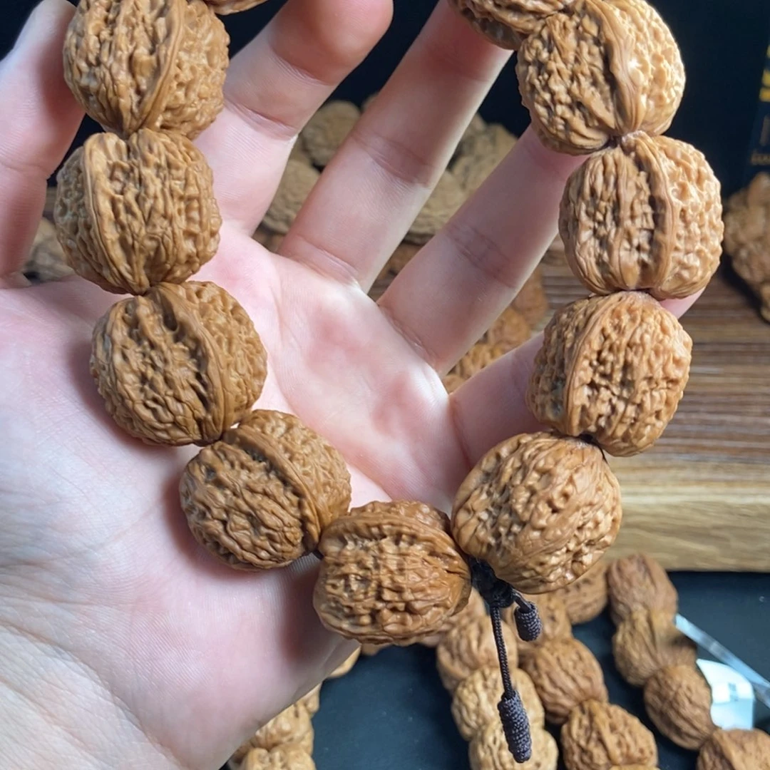 桃核手串爱****娃白师子核桃
