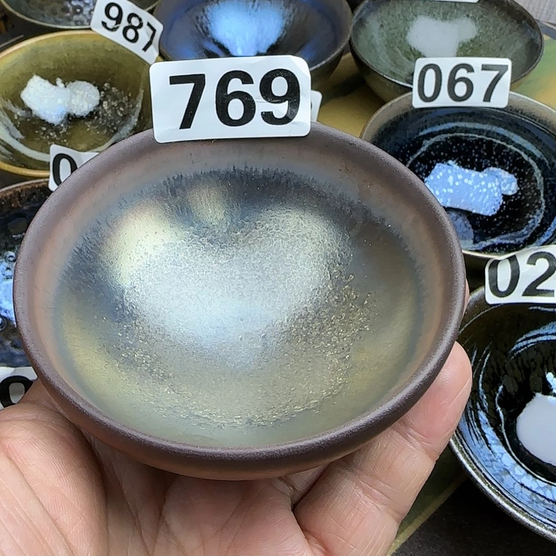 茶盏建阳建盏主人杯龙窑柴烧