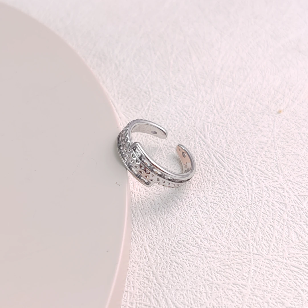 XUPING/旭平首饰 合金合成锆石戒指 新年百搭 GDM X000978078A8